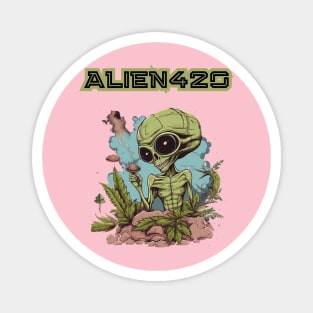 Alien 420 Og Kush Magnet